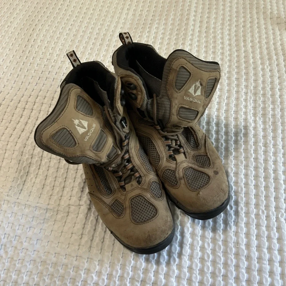 Vasque Gore-Tex Hiking Boots Brown, Leather, 13M, 7466